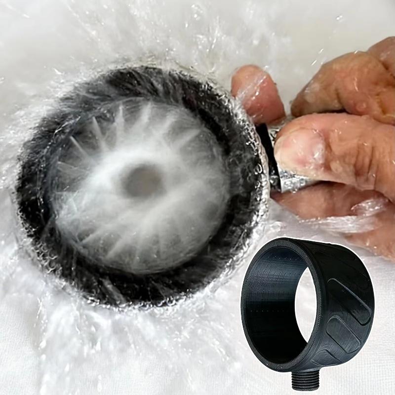 Home Bathroom Renovation - Duschdüse für Männer, 1 Stück, Hochdruck-Spiralkopf