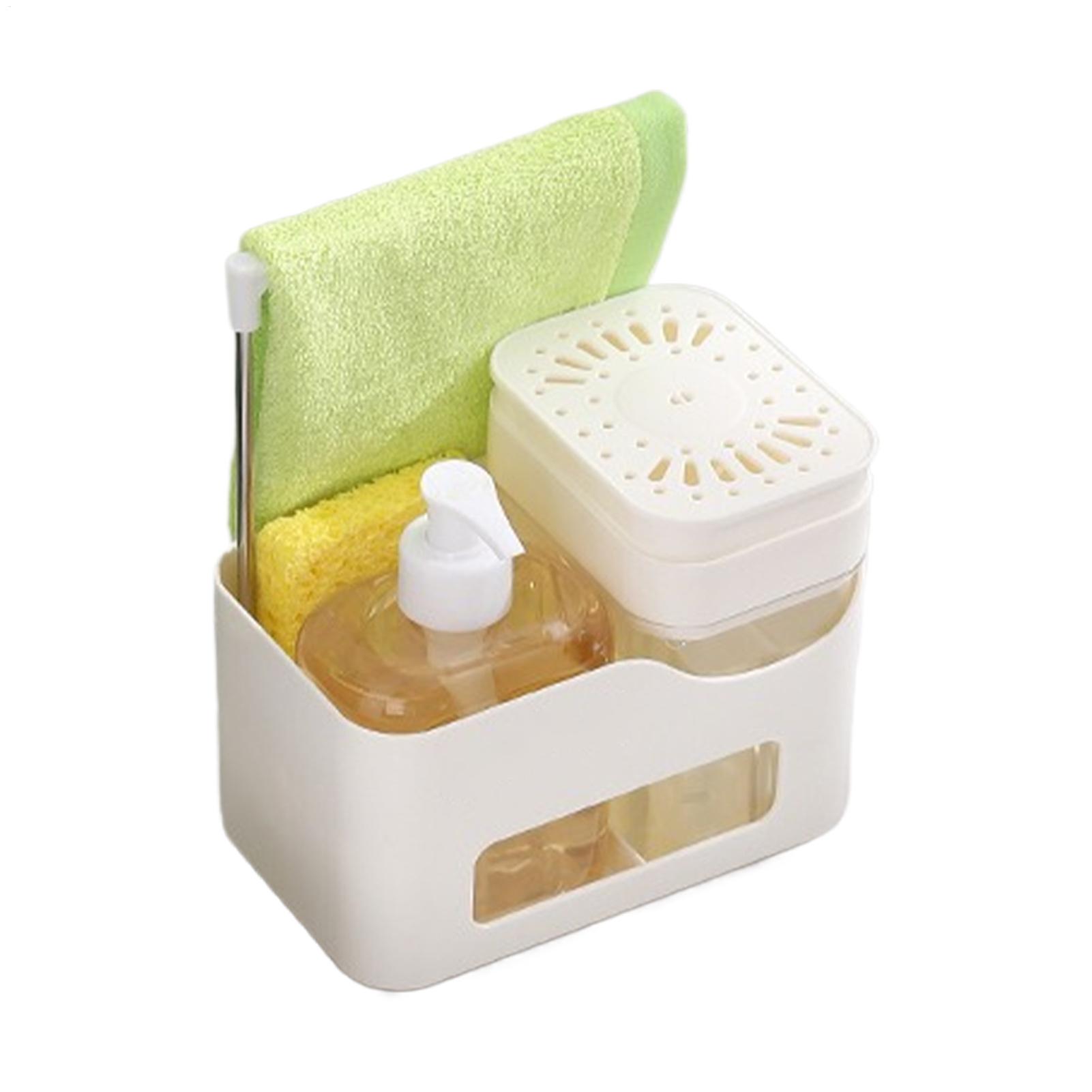 Home Bathroom Towel Dispenser - Seifenspender für Badezimmer, Handtuch-Organizer, Regal, Shampoo-Flaschen-Organizer