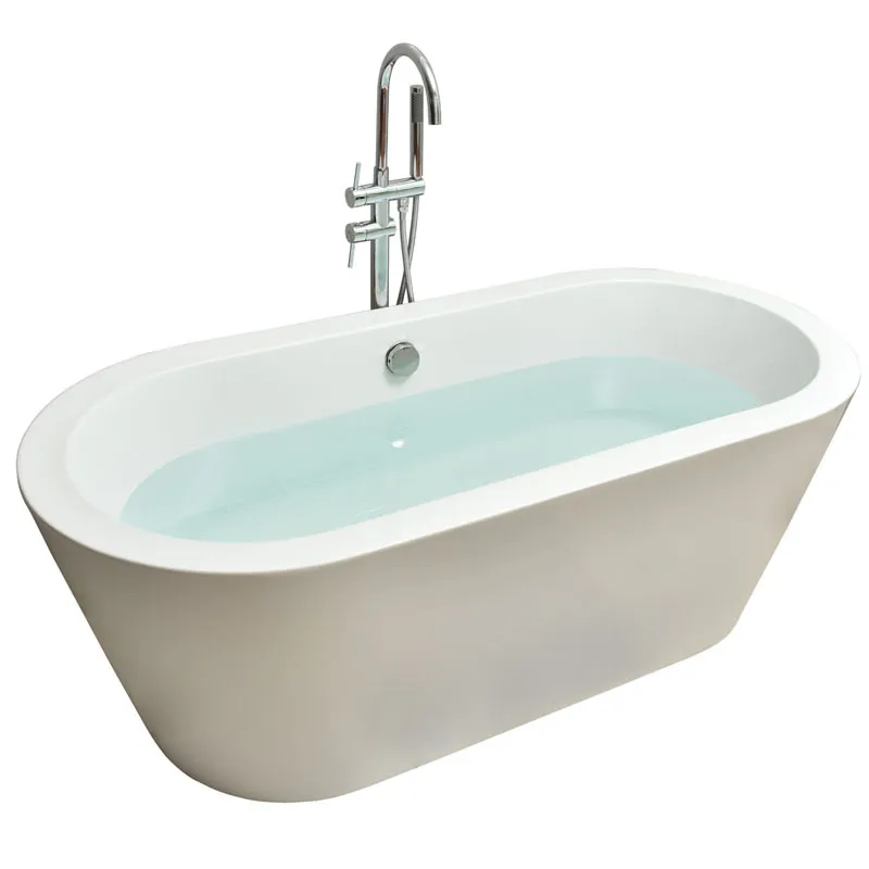 Home Bathroom Spa - Moderne freistehende Acryl-Badewanne 1,4m bis 1,8m