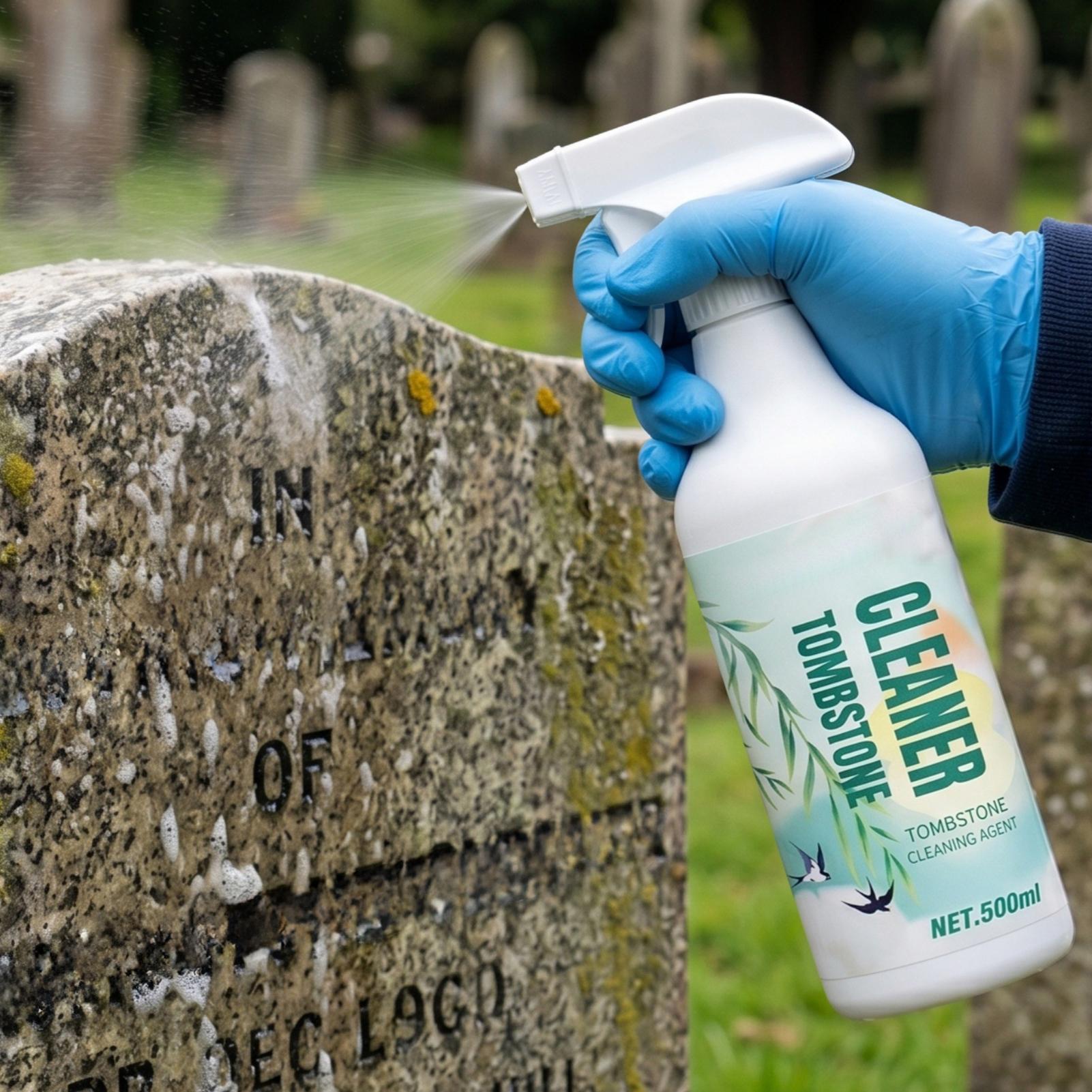 Home Bathroom Cleaning Solution - 500ml Reinigungsspray für Rostflecken, Grabstein-Reiniger, Lösungsspray