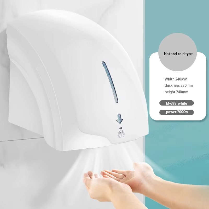 Home Bathroom Hand Dryer - Automatischer Induktions-Händetrockner für Gewerbliche Badezimmer und