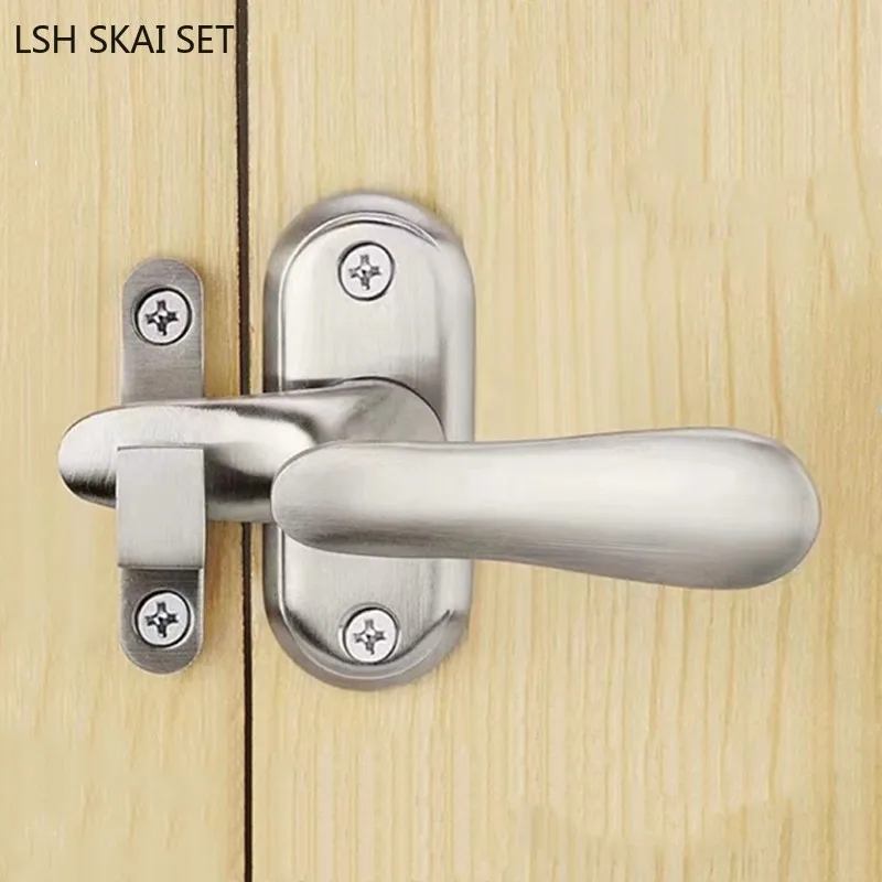 1pc Edelstahl Tür Fenster verr – Home Bathroom Fittings Bewertung und Preis