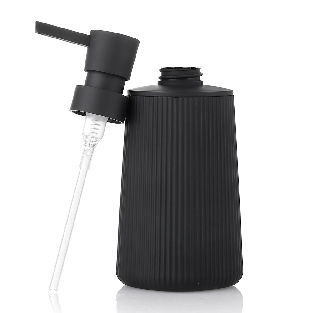 Moderner Gerippter Kunststoff- – Home Bathroom Soap Dispenser Bewertung und Preis