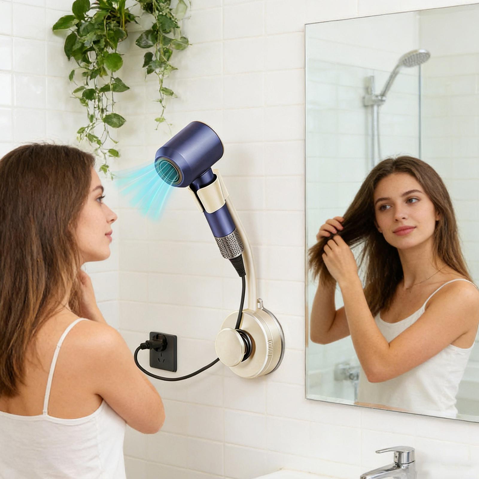 Haartrocknerhalterung 360-Grad – Home Bathroom Hand Dryer Bewertung und Preis