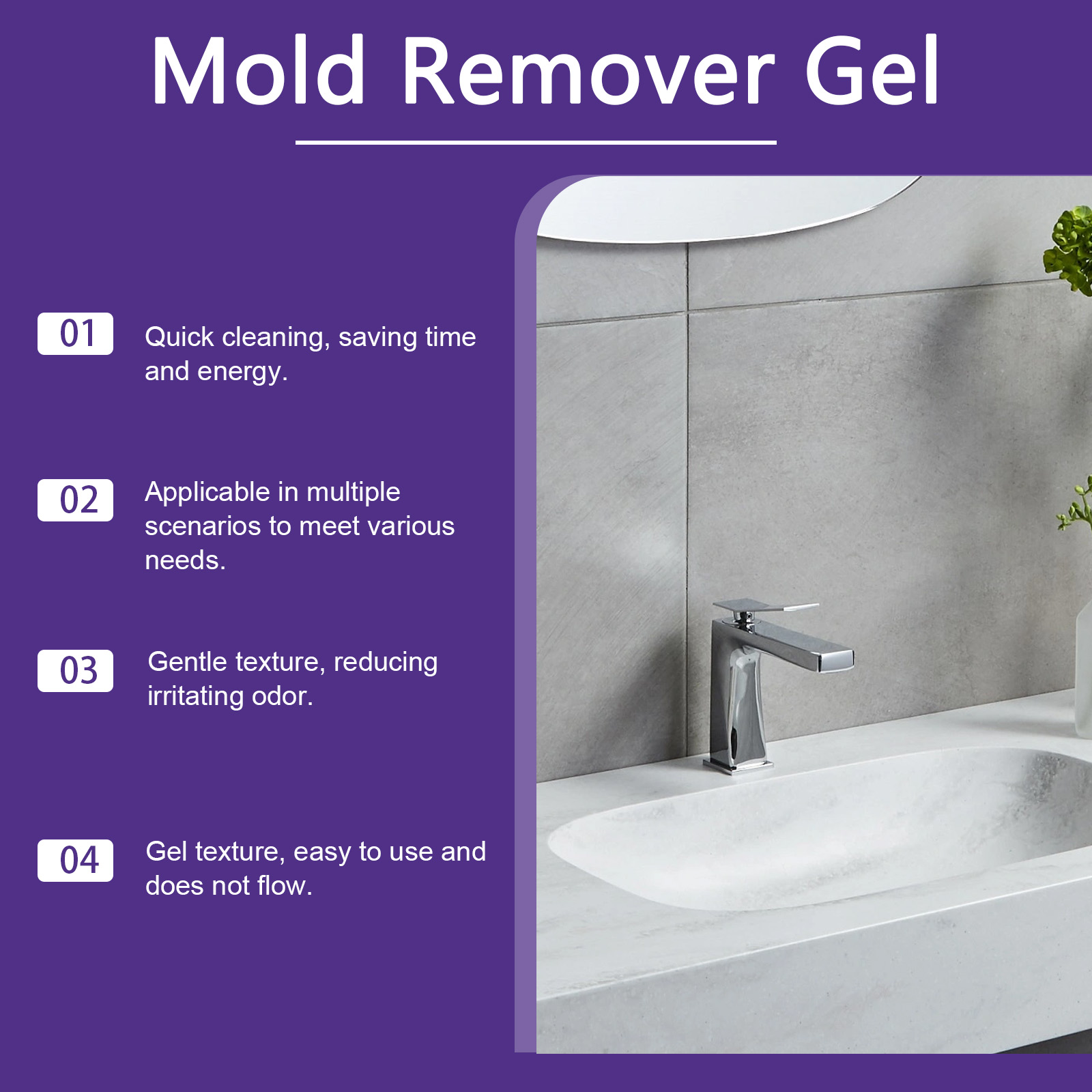 Anti-Schimmel-Entferner-Gel, s – Home Bathroom Cleaning Solution Bewertung und Preis