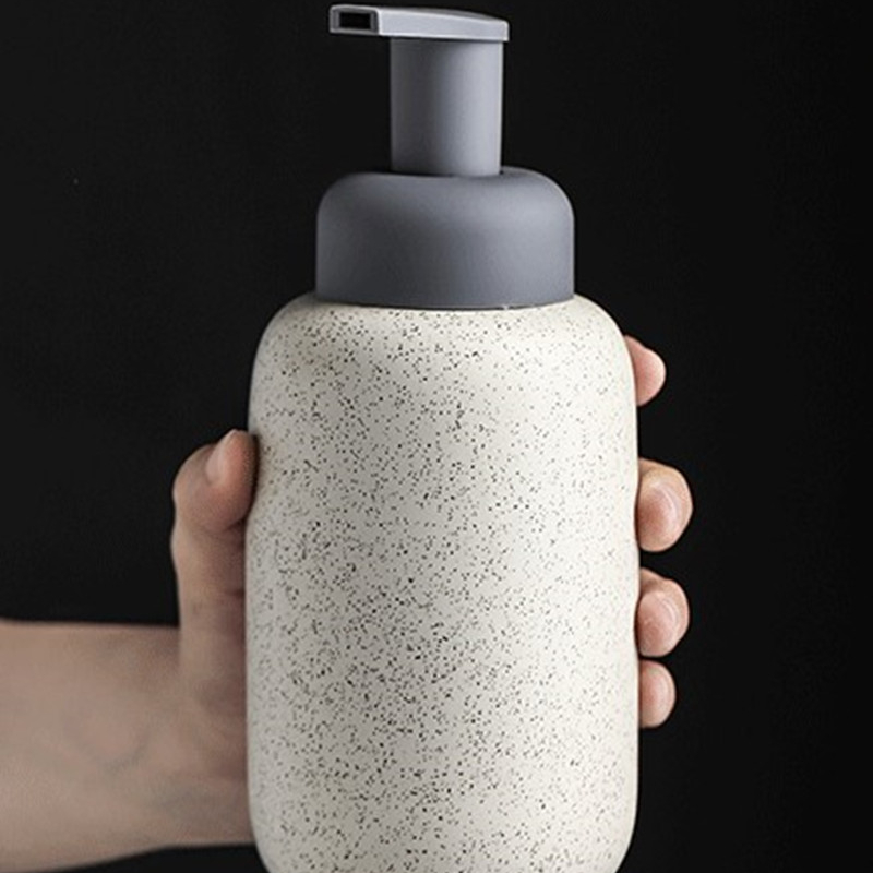 Badezimmer-Keramik-Mousse-Spen – Home Bathroom Soap Dispenser Bewertung und Preis