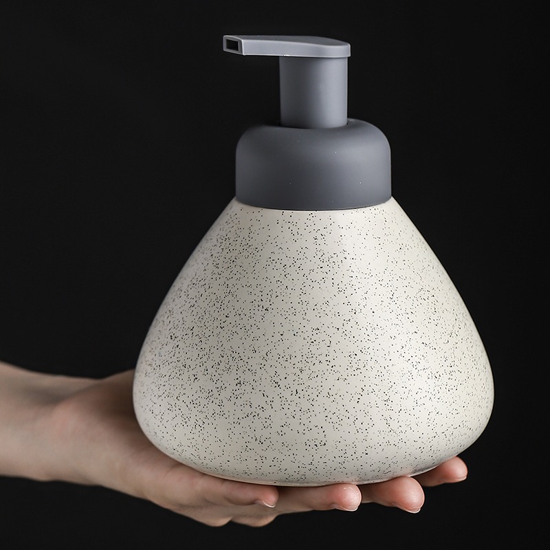 Badezimmer-Keramik-Mousse-Spen – Home Bathroom Soap Dispenser Bewertung und Preis