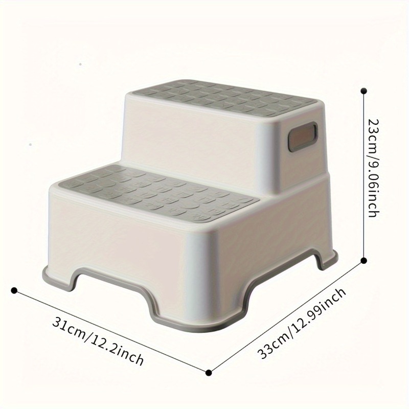 Tragbarer Tritthocker für das  – Home Bathroom With Two Toilets Bewertung und Preis