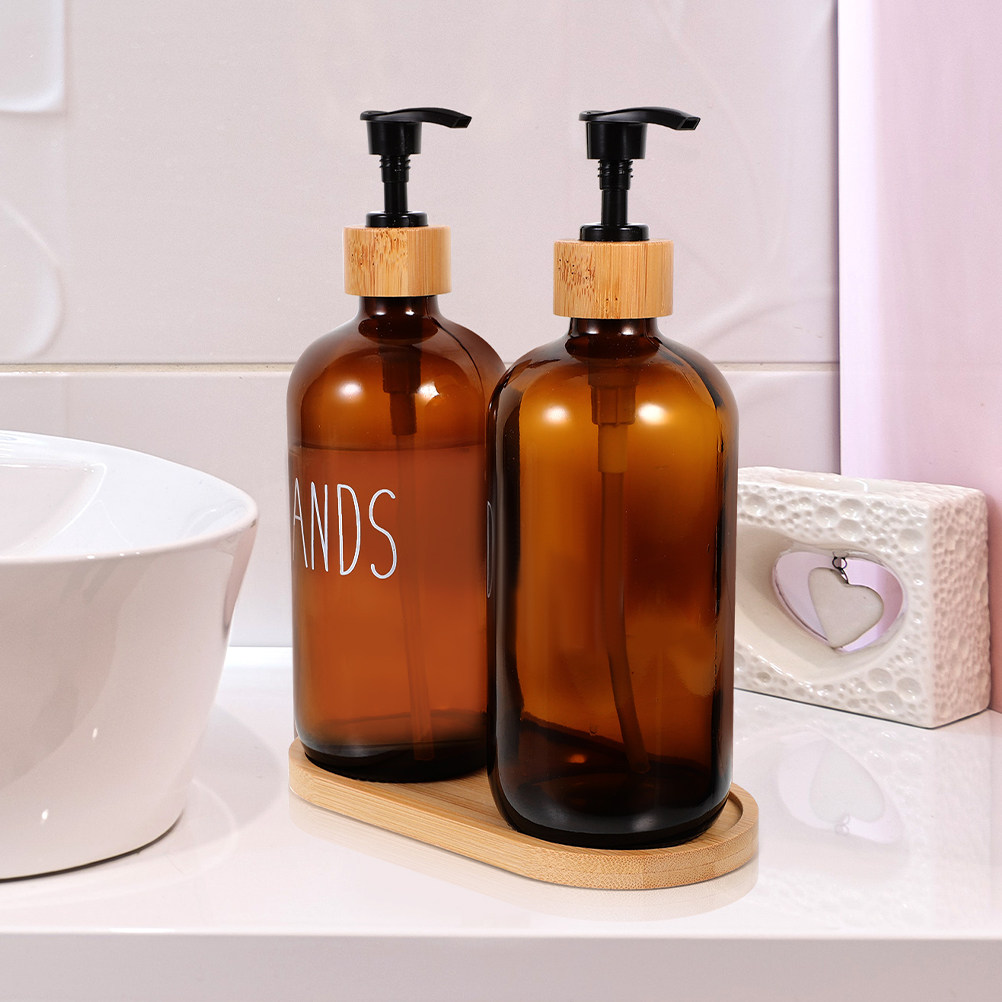 500ml Nachfüllbarer Glas-Seife – Home Bathroom Soap Dispenser Bewertung und Preis