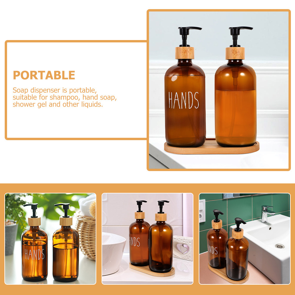 500ml Nachfüllbarer Glas-Seife – Home Bathroom Soap Dispenser Bewertung und Preis