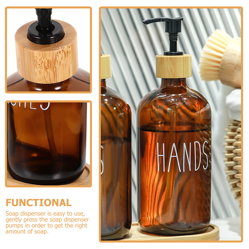 500ml Nachfüllbarer Glas-Seife – Home Bathroom Soap Dispenser Bewertung und Preis