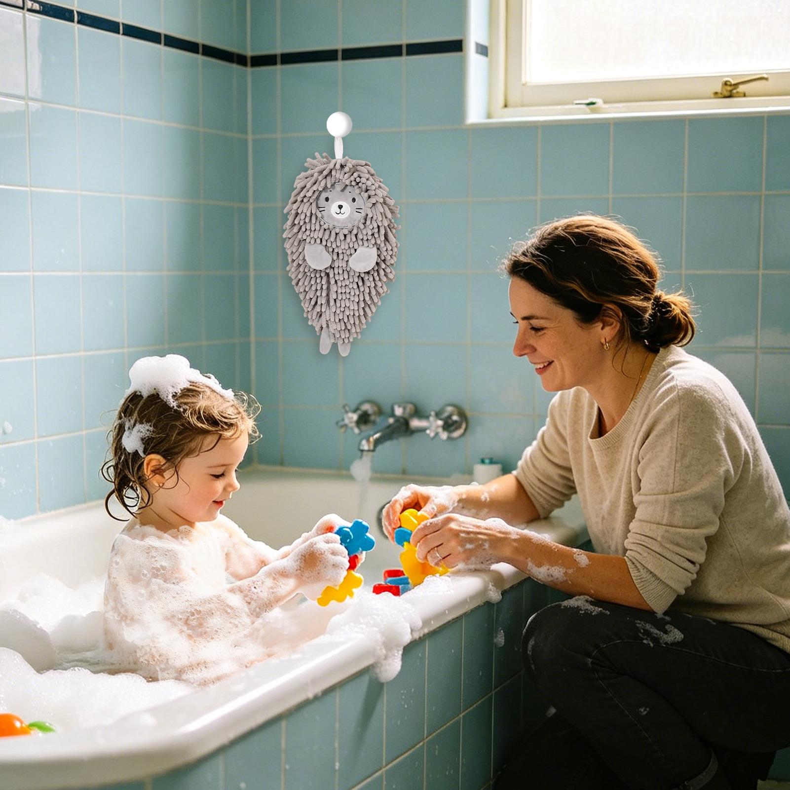 Badezimmer-Handtücher, niedlic – Home Bathroom Spa Bewertung und Preis