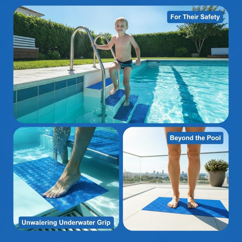 Rutschfeste Pool-Treppenmatte, – Jet Home Bathroom Mats Bewertung und Preis