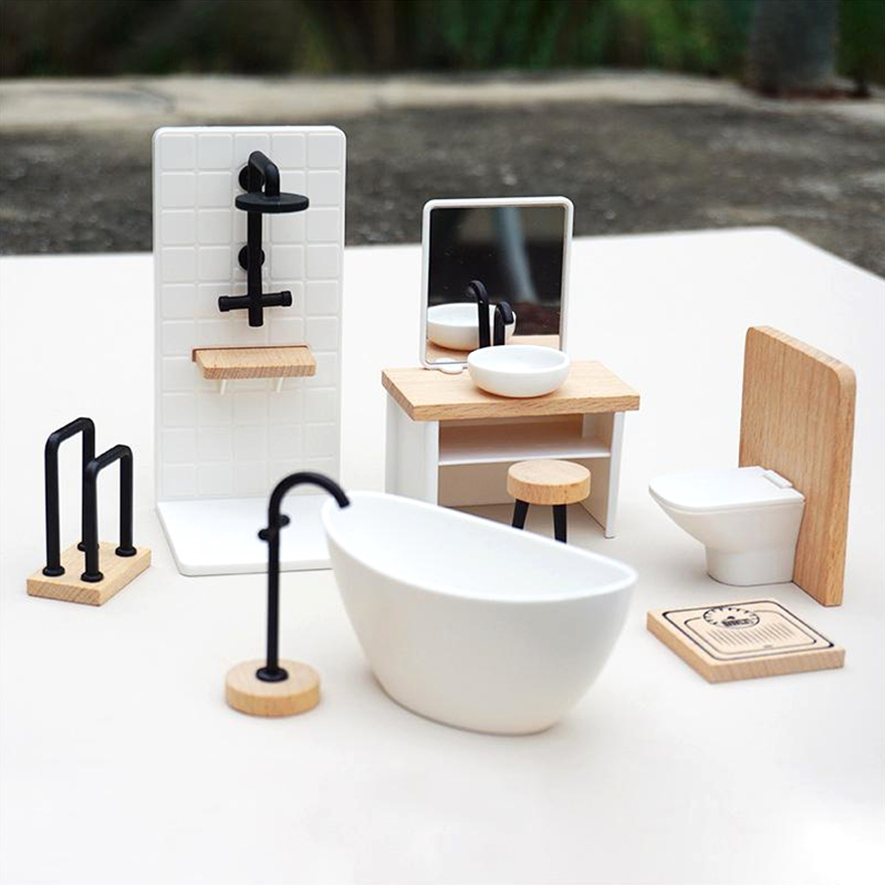 1:6/1:12 Puppenhaus Miniatur B – Home Bathroom Renovation Bewertung und Preis