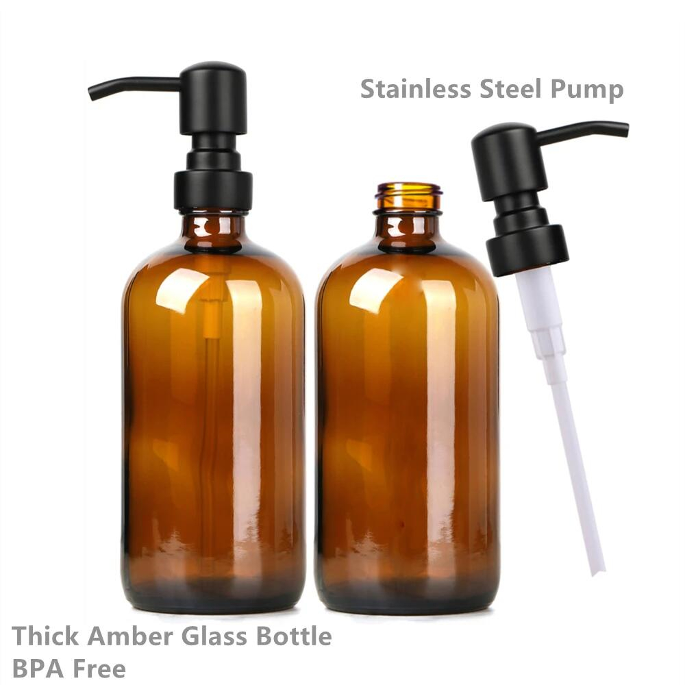Seifenspender aus bernsteinfar – Home Bathroom Soap Dispenser Bewertung und Preis