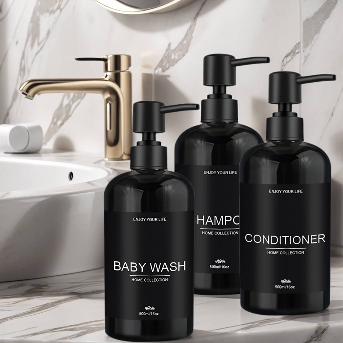3 Stück nachfüllbare leere Sha – Home Bathroom Soap Dispenser Bewertung und Preis