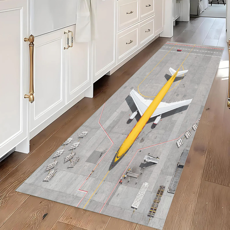 Top View Airport Apron Gelber, – Jet Home Bathroom Mats Bewertung und Preis